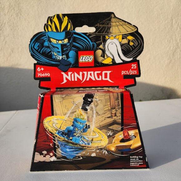 NEW LEGO NINJAGO Tops Spinjitzu Ninja Training Spinning toy Blue Building Kit - - Picture 3 of 6